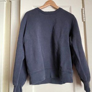 Everlane Navy Blue Sweatshirt Size Medium
